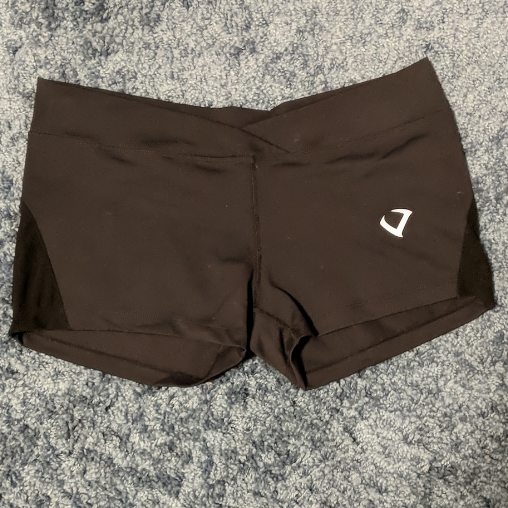 Desire Black Mesh Shorts New W/O tags